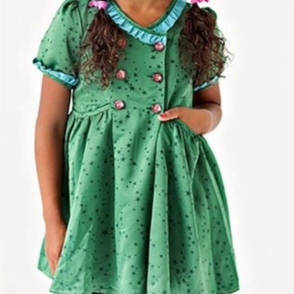 Matilda Jane Green Starry Kids Dress